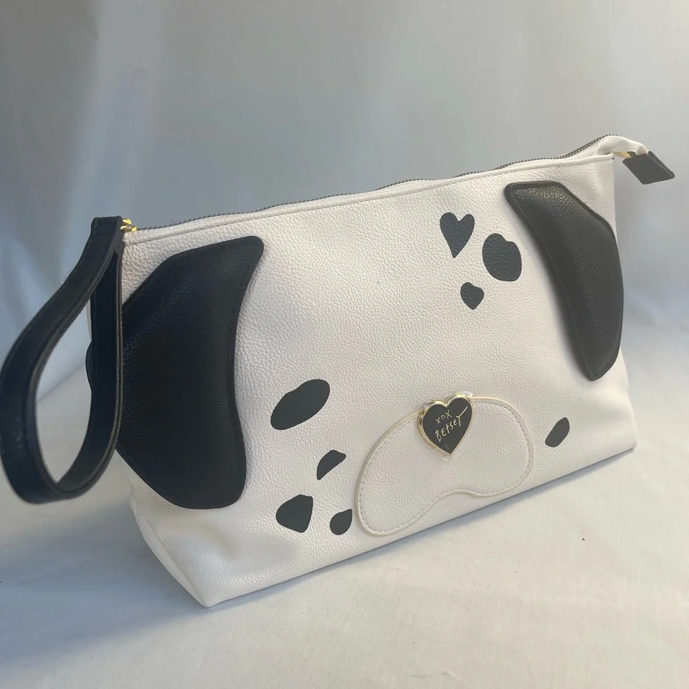 Betsey Johnson large clutch - wristlet zip new without tag - Picture 4 of 9